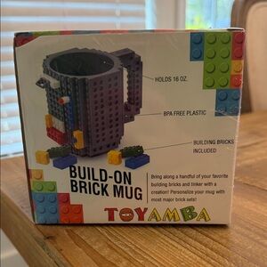 Build On Brick Mug (Black)